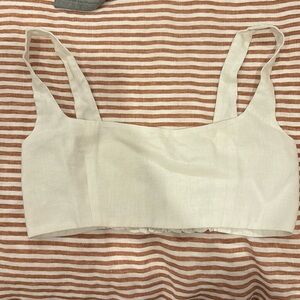 VINTAGE REFORMATION LINEN SKIRT AND TOP SET